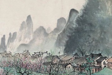 黎雄才笔下的农家院，好亲切