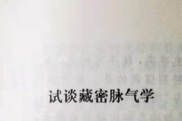 试谈藏密脉气法