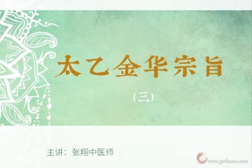 太乙金华宗旨 张翔中医师 高清视频 03/36