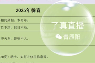 太岁化解和犯星躲星